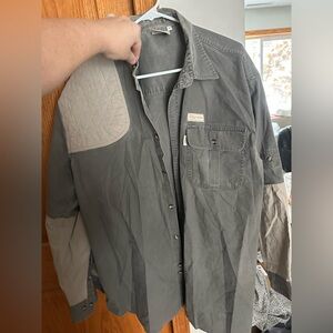 Tag Men's Two-Tone Gray Shirt Jacket